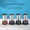 304 Stainless Steel & Glass Seasoning Dispenser Bottle