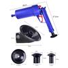 Air Power Drain Blaster Gun High Pressure Pipe Plunger Drain Cleaner Pump Pipeline Clogged Remover Bathroom Sink Toilet Cleaner