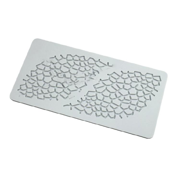 

Hollow Fishing Net Pattern Lace Mat Cake Fondant Silicone Mould Easy to Use