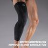 Vbosi 1 Piece Men Women Compression Knee Support Leg Sleeve Breathable Elastic For Sports - Running Basketball