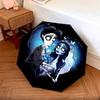 Corpsebride Pattern Pattern New Style Umbrella, 1 Piece Automatic Folding Umbrella, Portable Foldable Travel Umbrella, Outdoor Umbrella,Birthday Gift