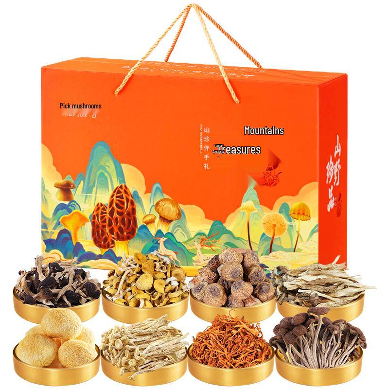 Zhen Jun Zi Premium Yunnan Dried Mushroom & Fungi Gift Sets