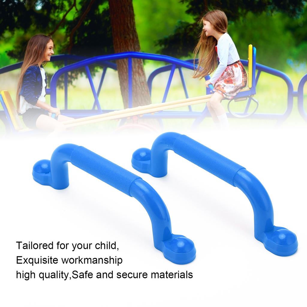 Nonslip Grab Handles Mounting Hardware Kits for Kids Climbing Frame Swing Toy