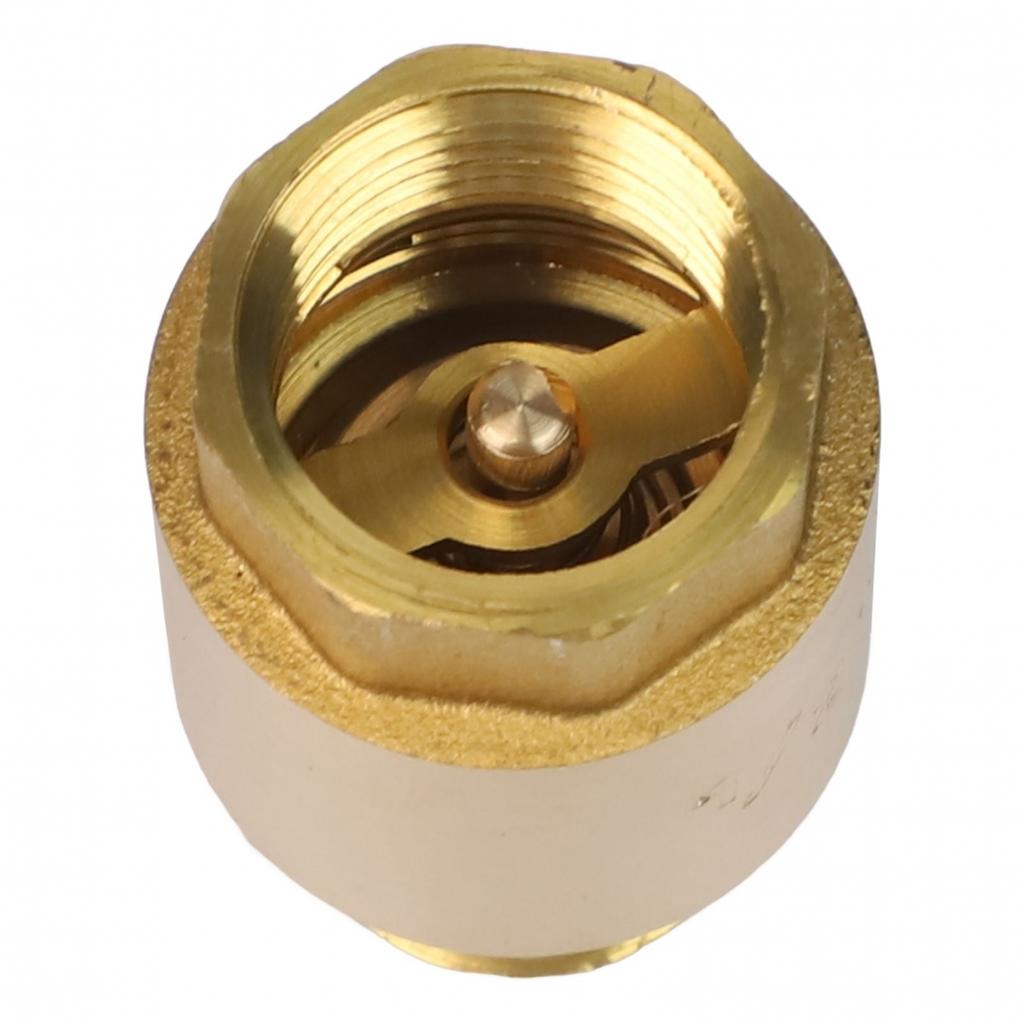 Backflow Prevention Brass Check Valve Pipeline Connection