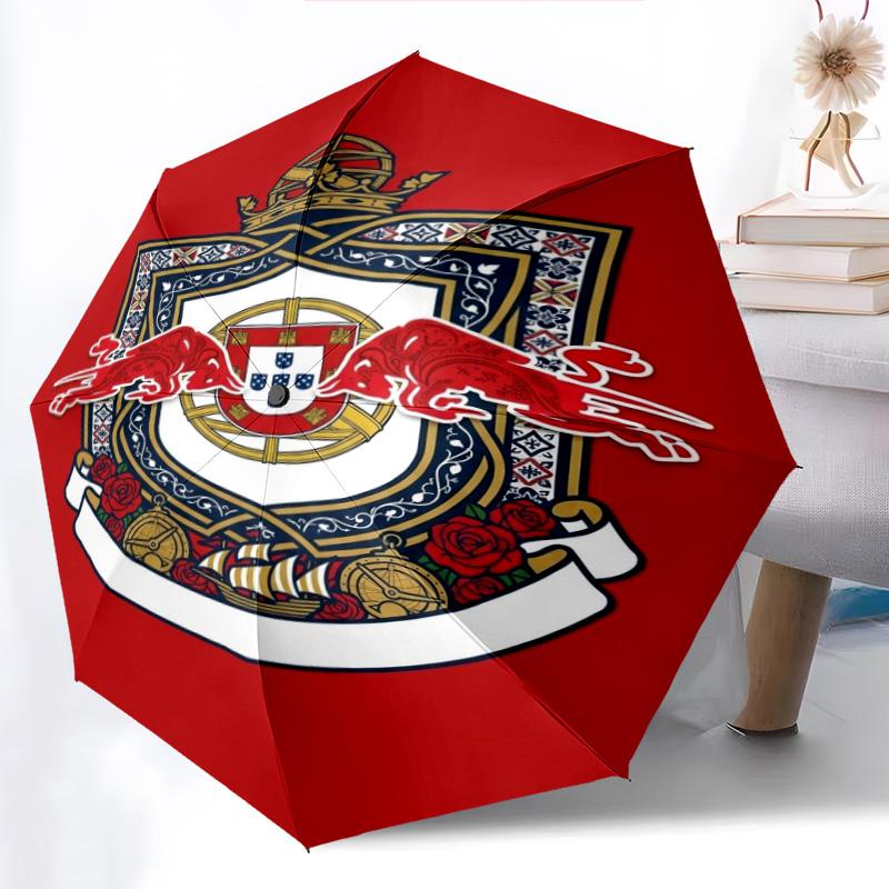 Portuguese Heritage Emblem Folding umbrella Umbrella durable Sun umbrella printing outdoor
