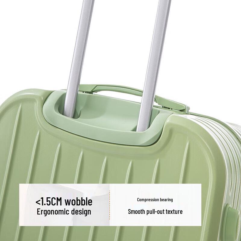 Zhishu Lightweight ABS&PC Hardshell Luggage with Password Lock and Universal Wheels