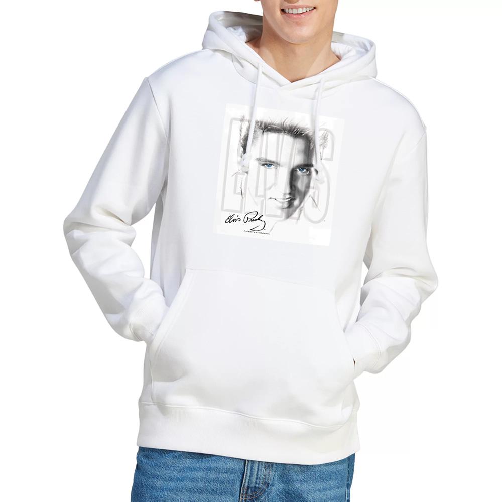 Elvis Presley Unisex Adult Blue Eyes Hoodie