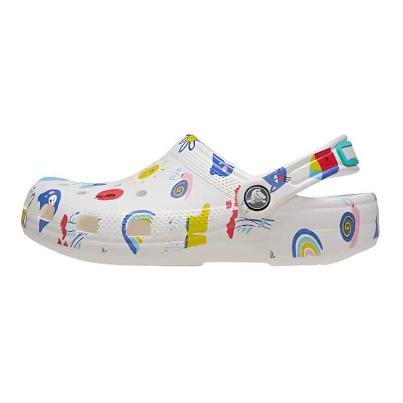 Crocs casual and comfortable non-slip and wear-resistant children's sandals white children's model