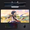 Genshin Impact Cool Xiao Mouse Pad Large Gaming Mousepad With Stitched Edges Thickened Desk Mat Pc