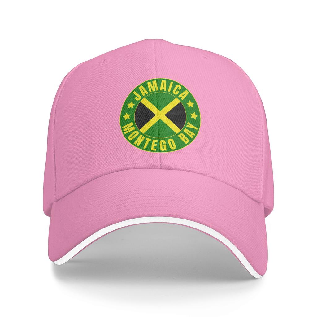 Jamaica Montego Bay Sun Baseball Cap  Summer Street Style Trucker Hat For Female Male Outdoor Sport Snapback Cap