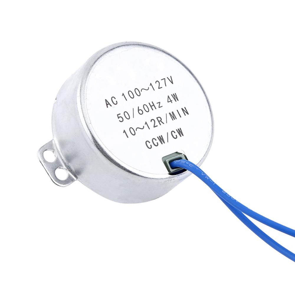 100-127V AC AC Electric Motor 4W Power Fan Synchronous Motor For Electric Fireplace