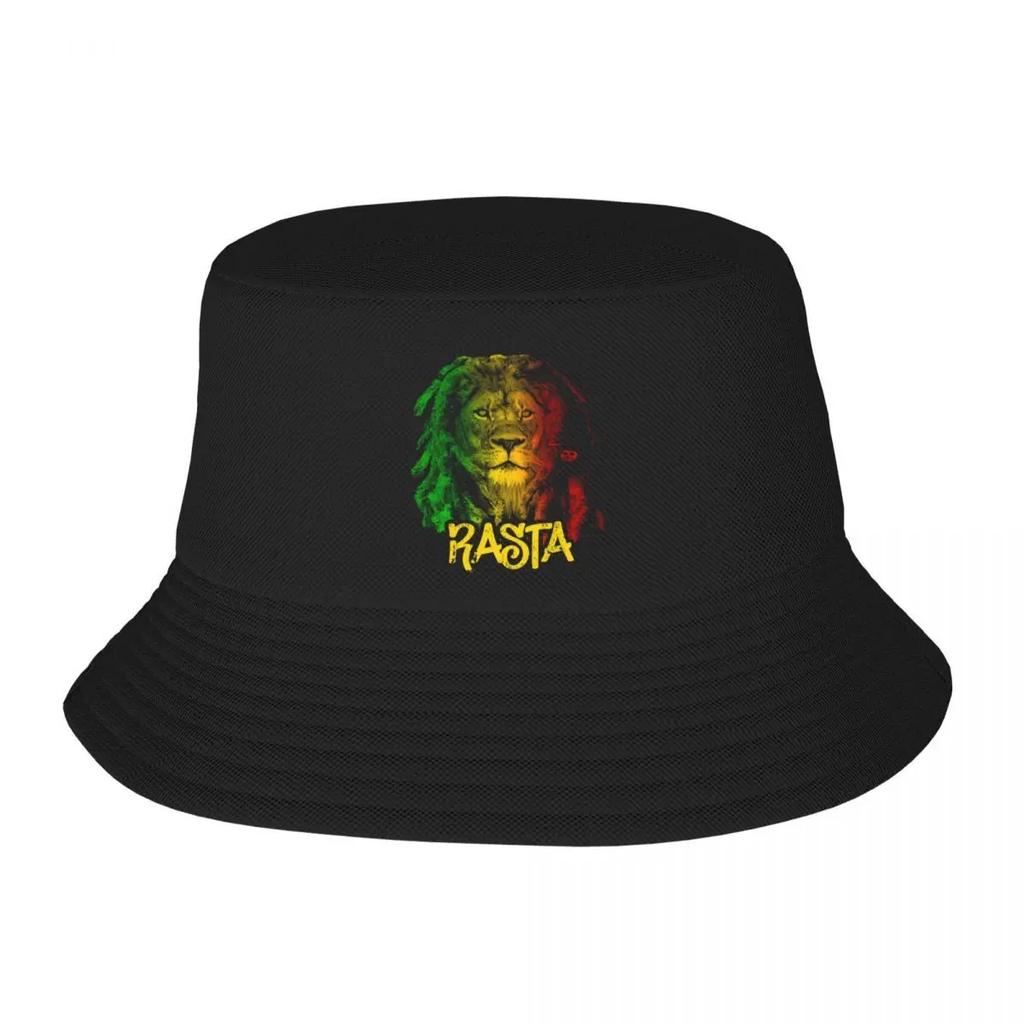 Cappello da Pescatore da Spiaggia Personalizzato Bandiera Giamaicana Rasta Unisex Orgoglio Giamaicano Cappello da Pescatore Estivo