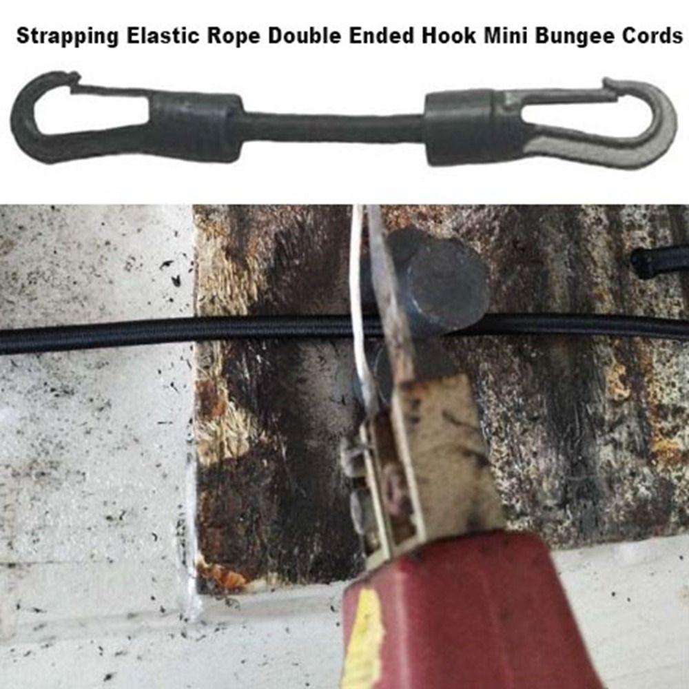 Double Ended Hook Strapping Small Elastic Rope Boat Sports Kayak Accessories  Outdoor Supply