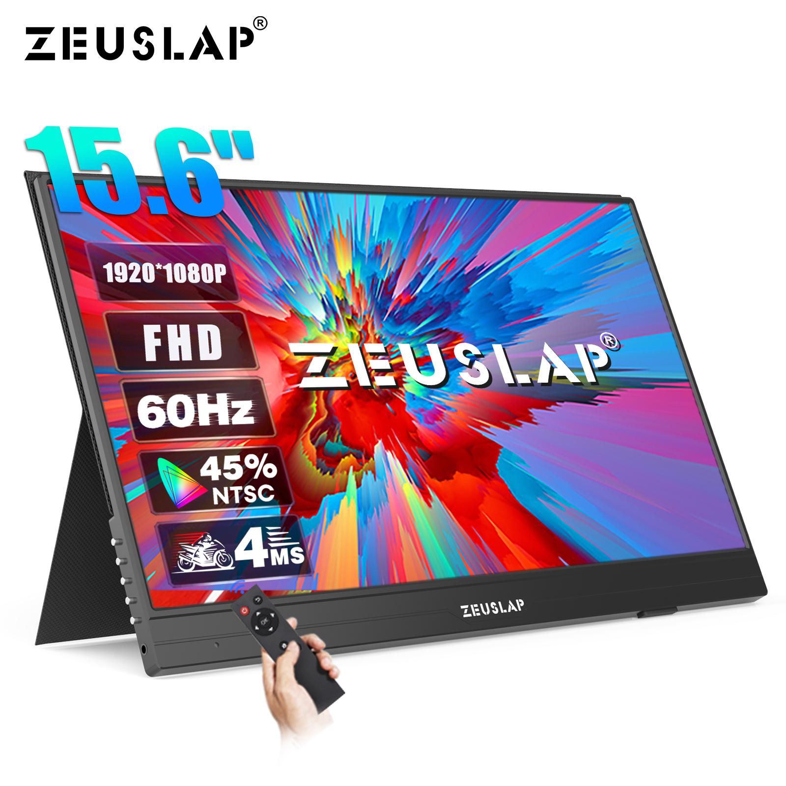 

Портативный монитор ZEUSLAP AP156B 15.6 inch чёрный