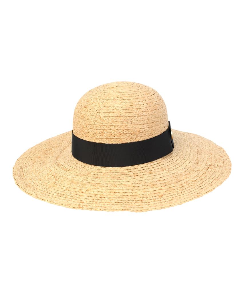 Yunibeosyeolkemiseuteuli Wire Round Raffia Hat