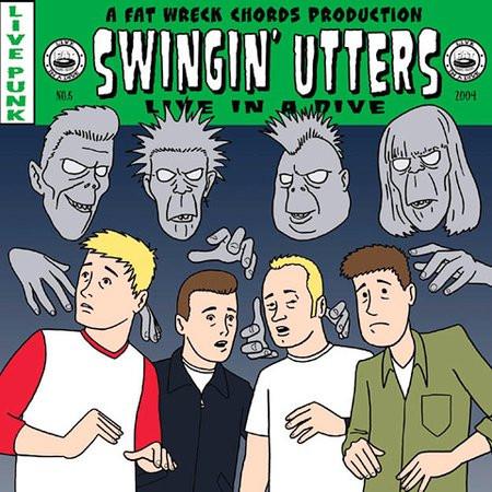 

CD SWINGIN UTTERS - Live In A Dive FAT6692 Fat Wreck Chord 2004 Japan Rock Used