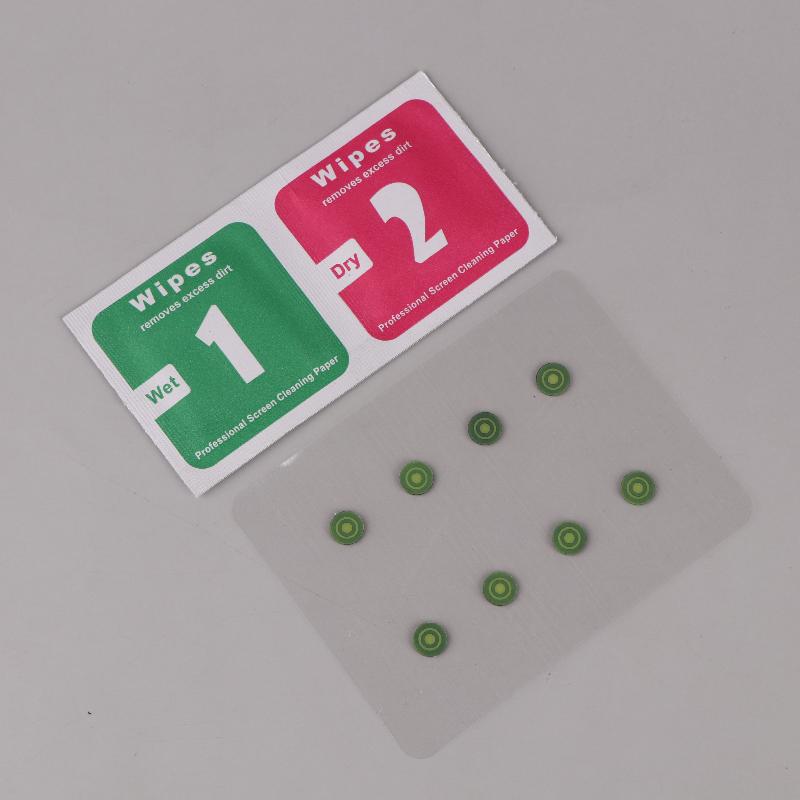 8 Pezzi/Confezione Fai da te Universale Mouse Piedini in Vetro Adesivi per Mouse da Gioco Pad Antiscivolo Accessori