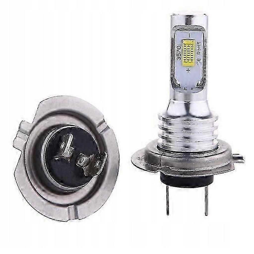 2pcs H7 Led Bulbs Very Powerful 8000lm Canbus 6500k-jinmu3