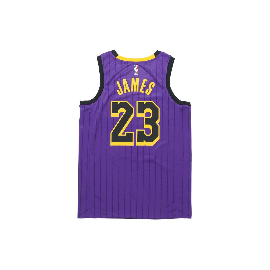 Nike Nba Los Angeles Lakers LeBron James City Fan Edition Jersey AJ4618-510