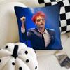 Singer Gerard Way Pillow Case Fashion Square Pillowcase Bedroom Sofa Room Ins Decoration Leisure