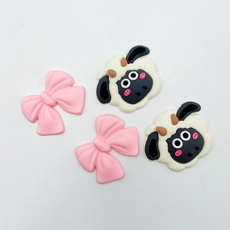 3D Little Sheep PVC Soft Rubber Sticker for Cup, Towel Rack, Storage Box & Decoration