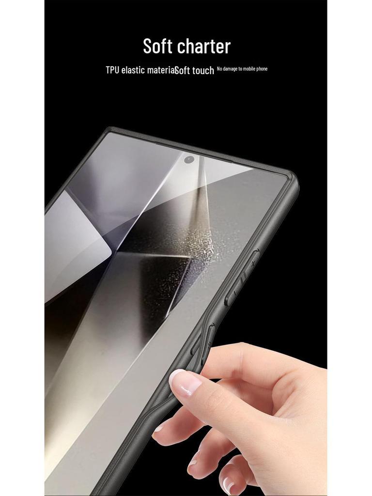 Magnetic Ring Skin-Feel Case for Samsung S24/S23 Ultra