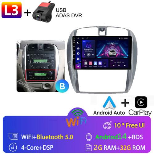 Fortress 8G+128G QLED Car Radio For Mazda 323 BJ 2000-2003 Multimedia Video Player Auto Navigation Android 13 2din DVD Head Unit