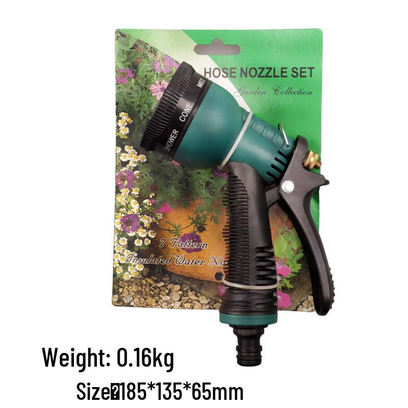 Telescopic High-Pressure Foam Wash Set: Hose, Water Gun & Sprinkler Tool