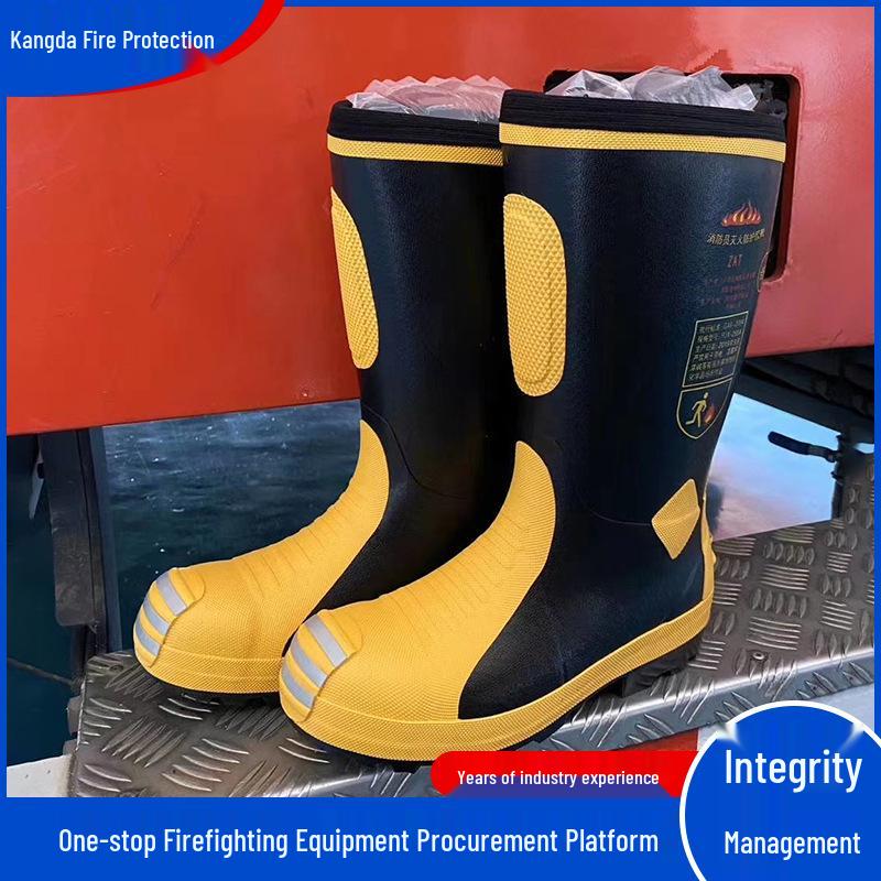 Ultra-light Firefighter Combat Boots - 2kg Protective, Training & Water-Resistant