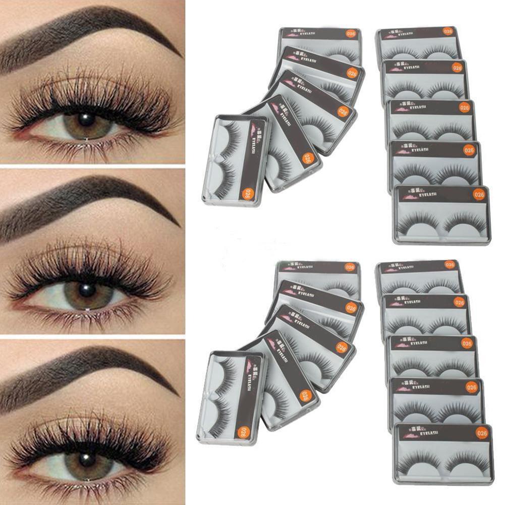 

Взрыв на одиночных натуральных густых ресницах Cross Eyela B1X7