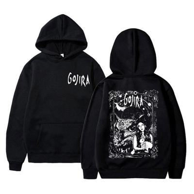 French Metal Band Gojira Graphic Hoodie Male Magma Sweatshir Men Fashion Printed Hoodie Sweatshirt Harajuku Hoodie Clothing