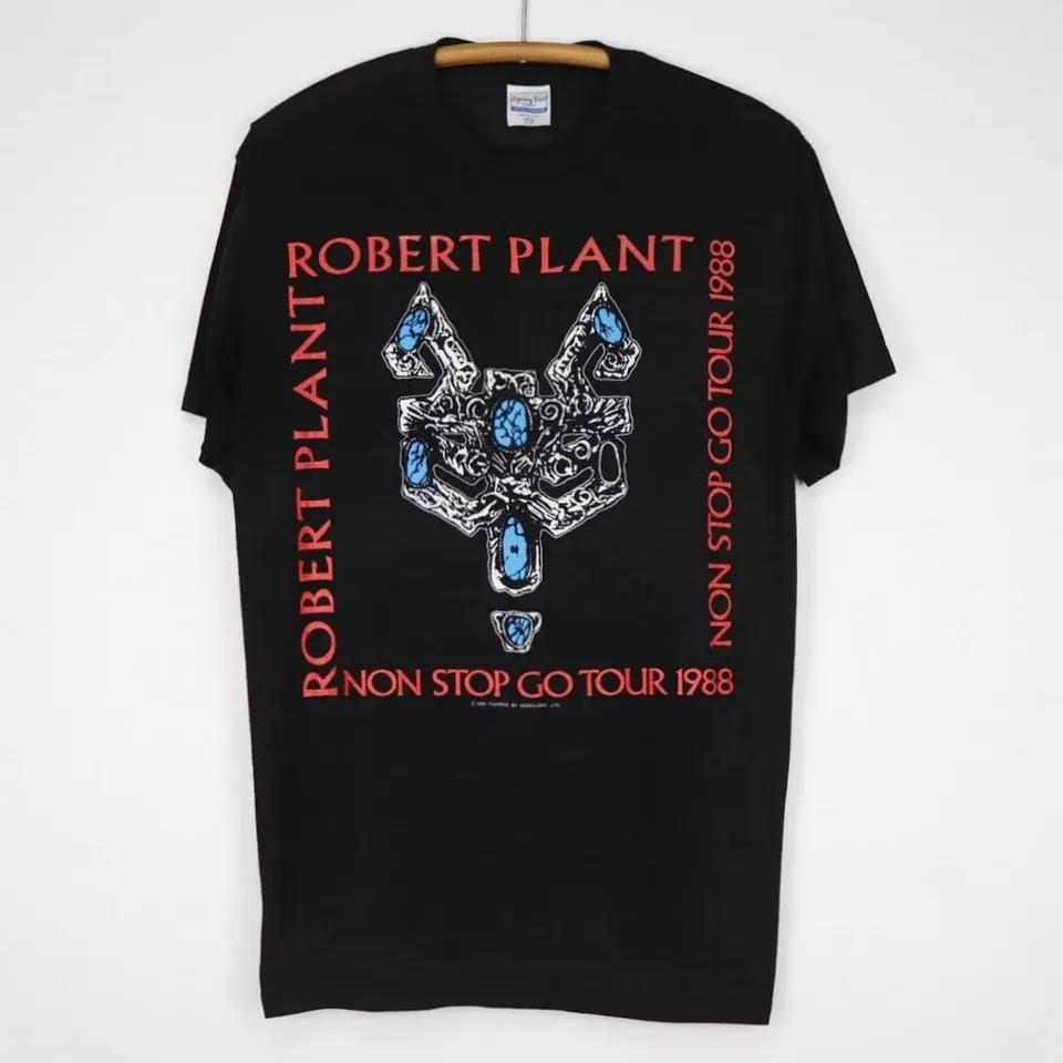 

vintage 1988 Robert Plant Non Stop Go World Tour Shirt Unisex T-Shirt XXXXL