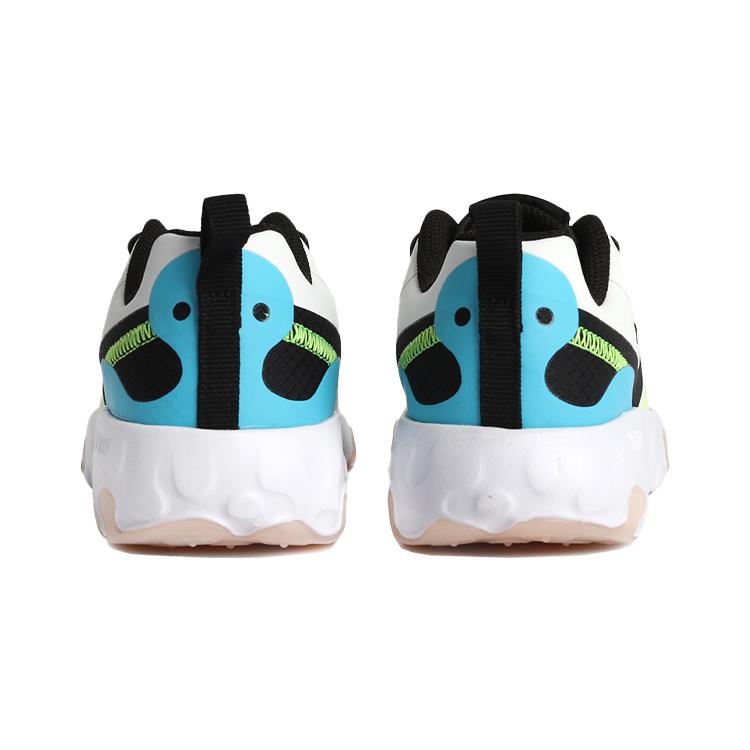 Nike Renew Lucent 2 Breathable And Wear resistant Low top Kids' Running Shoes White Black Blue CN8552-101
