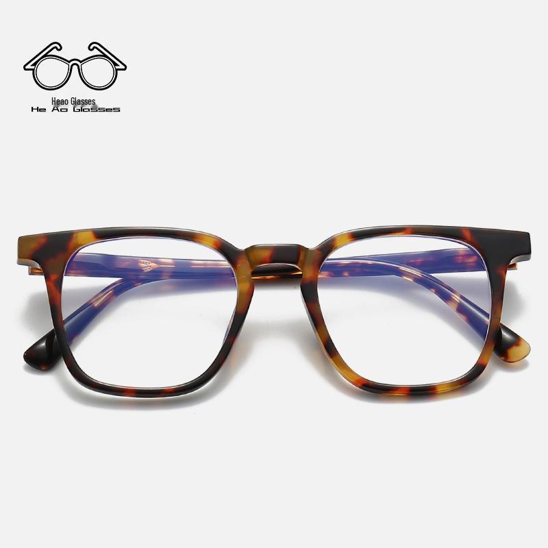

Ultralight Square Retro Anti-Blue Light Eyeglass Frame for Myopia