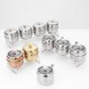 Xuyang Lancai Hammered Stainless Steel Spice & Salt Shaker Set