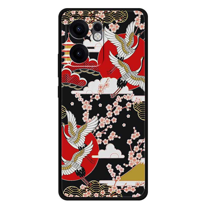 3D Emboss Case For OPPO Reno 14 5G Phone Case Reno14 Coque Flower Shockproof Silicone Soft Back Cover For OPPO Reno 13F 14F Case