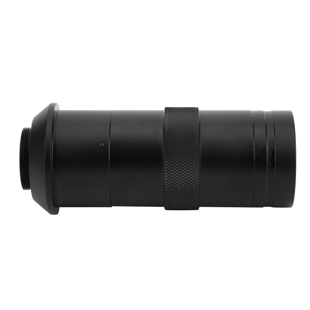 CCD Industrial Microscope Camera 8X 100X C Mount Lens 25mm Zoom Adjustable Magnification
