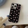 Pink Rose Floral Phone Case For IPhone 17 Air 16 15 14 Plus 13 12 11 Pro Max Luxuy Y2K Shockproof Durable Protective Ins Cover