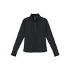 Under Armour Solid Color Zip Running Sports Slim Fit Stand Collar Long Sleeve T-Shirt Women tops Black 1379349-001