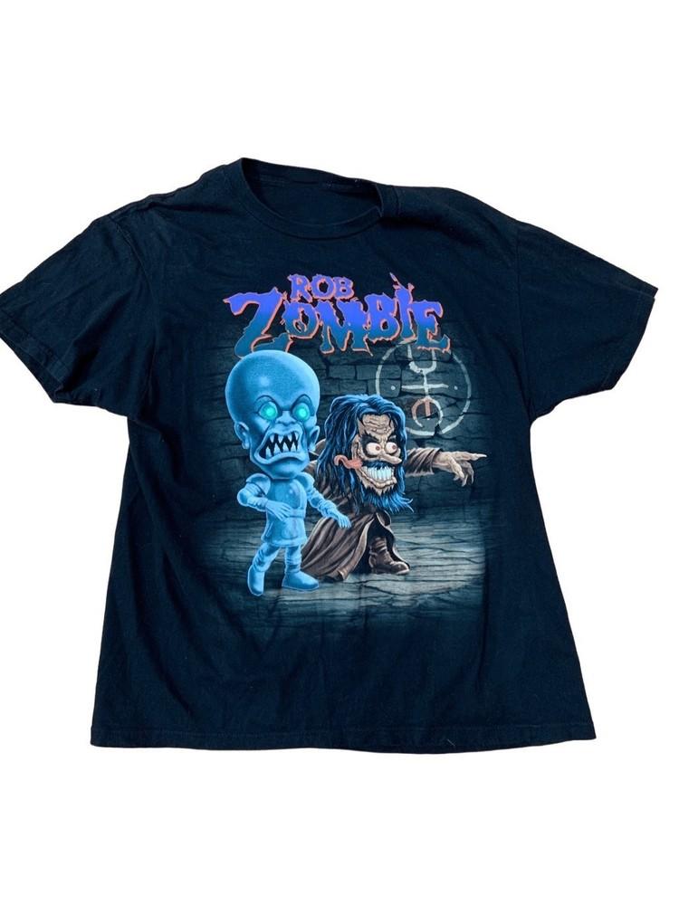 

Vintage Rob Zombie Ablum Music T-shirt All Size S to 5XL NE073 Unisex T-Shirt XXL