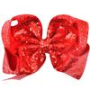 29Colors 8 inch Big Rainbow Large Hair Bow Sequins Ribbon Hairgrips With Alligator Clips Headwear Bowknot Girls Hair Accessories