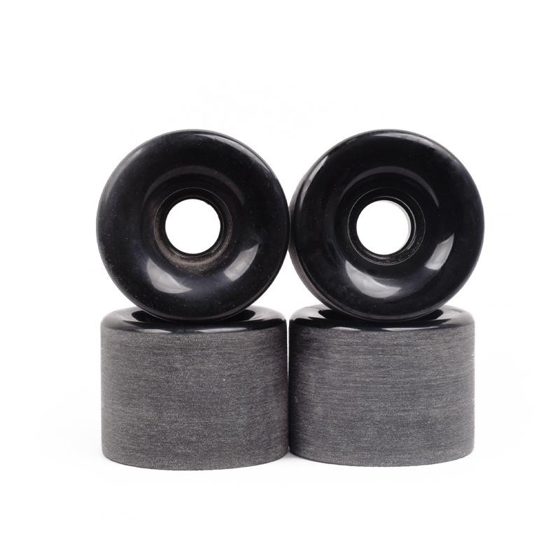 Mehrfarbige 78A High-Rebound Weiche PU-Räder für Street-Cruising - Longboard, Skateboard, Roller