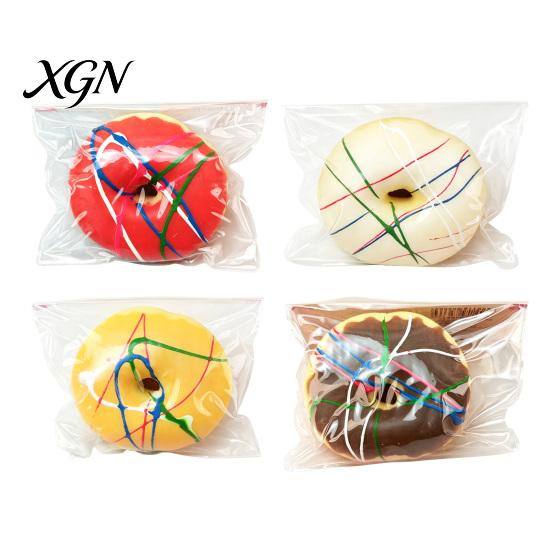 Anxiety Relief Toy Simulated Donut Squeeze Soft Stretchy Doughnut Decompression Simulation Food Sensory Stress Fidget