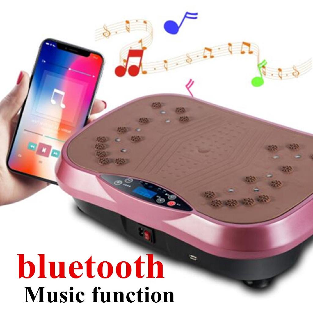 Máquina de Vibración para Ejercicio Fitness de 200W Plataforma Entrenadora Body Shaper Plataforma Máquina Pérdida de Peso Entrenamiento de Sacudidas