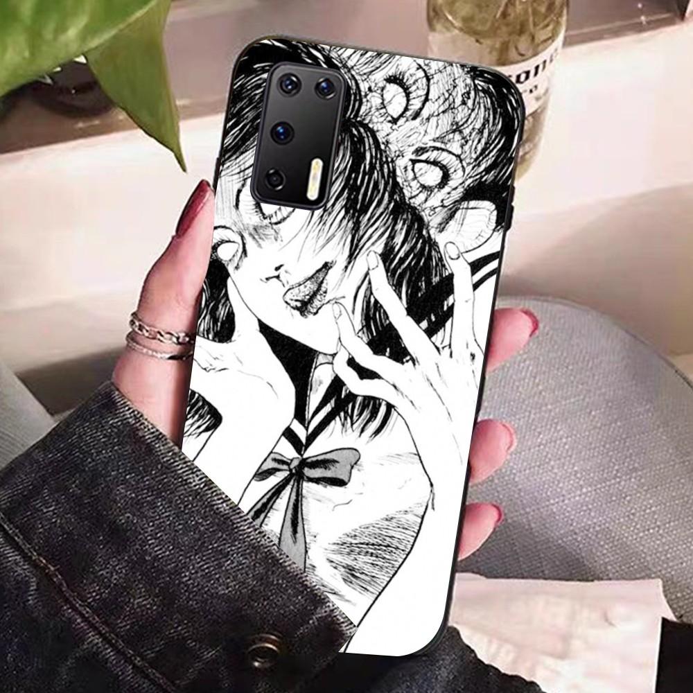 Horror Comic Tomie Handyhülle Für Huawei P 8 9 10 20 30 40 50 Pro Lite Psmart Honor 10 lite 70 Mate 20lite