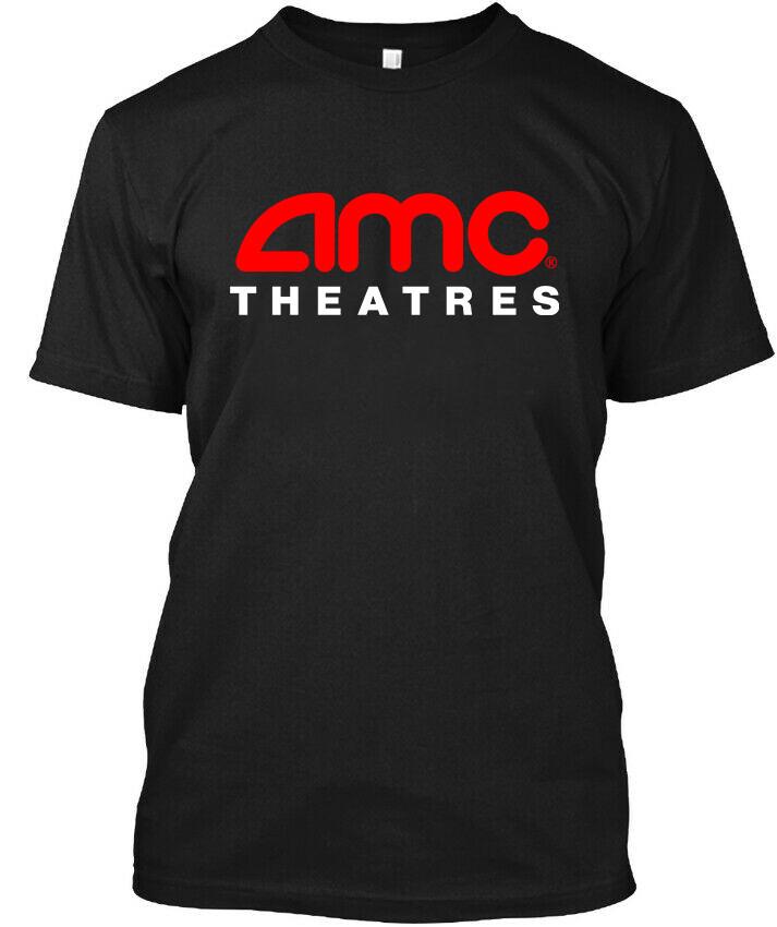 NWT AMC Entertainment Theatres Movie Film Graphic Art Logo T-Shirt Size S-4XL Unisex T-Shirt