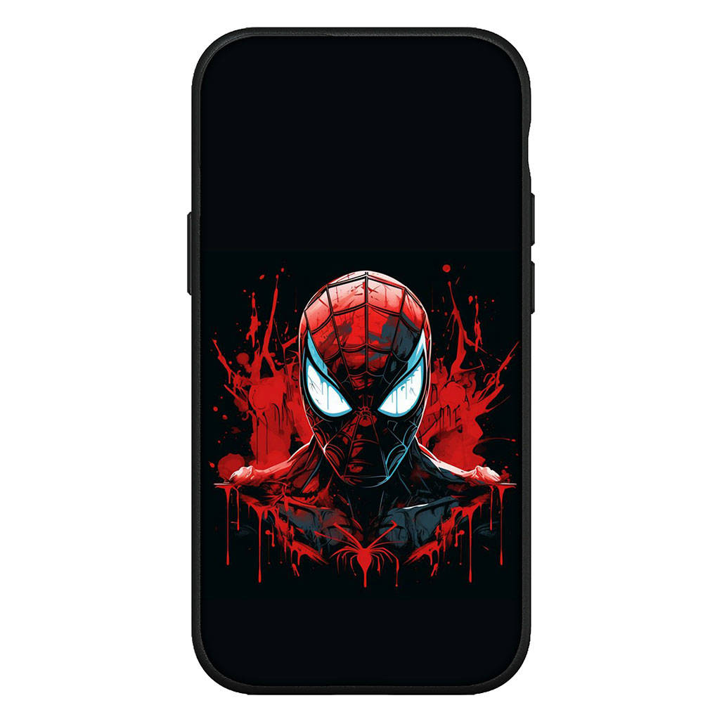 Pro iPhone 16 15 Xiaomi Redmi Note 13 12 11 Pro Max X 9 14 Plus XR Samsung Galaxy A15 S24 S23 Huawei OPPO Spider Marvel Man SpiderMan pouzdro na telefon