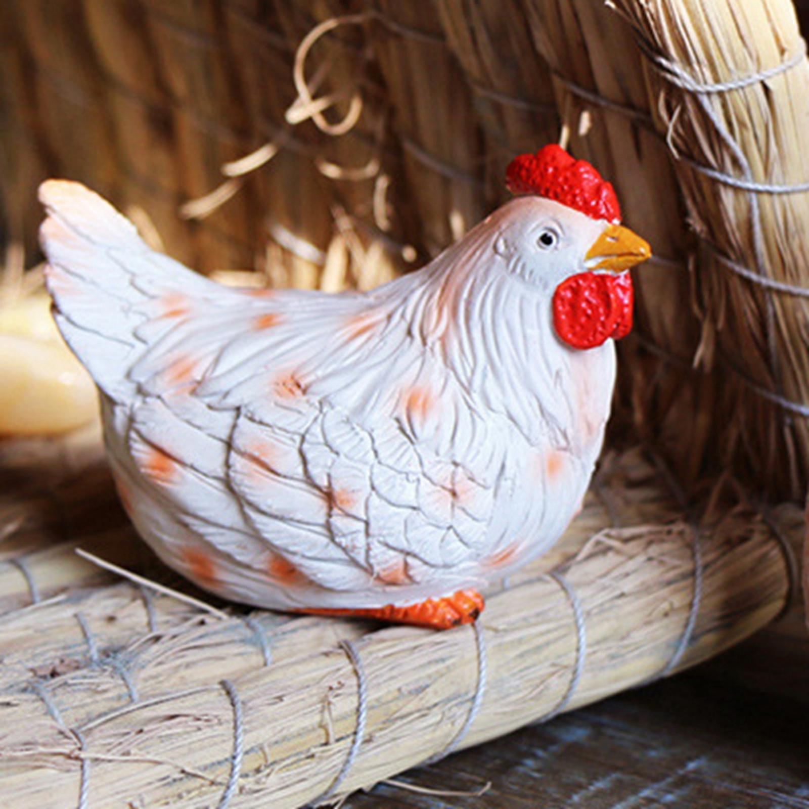 

Садовые статуи, скульптура цыпленка, художественные изделия ручной работы, фигурки животных для двора