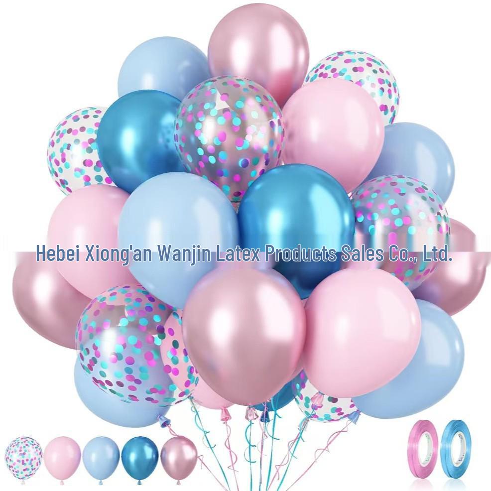 30-Piece Matte Balloon Set for Birthdays and Weddings, Vacuum-Packable