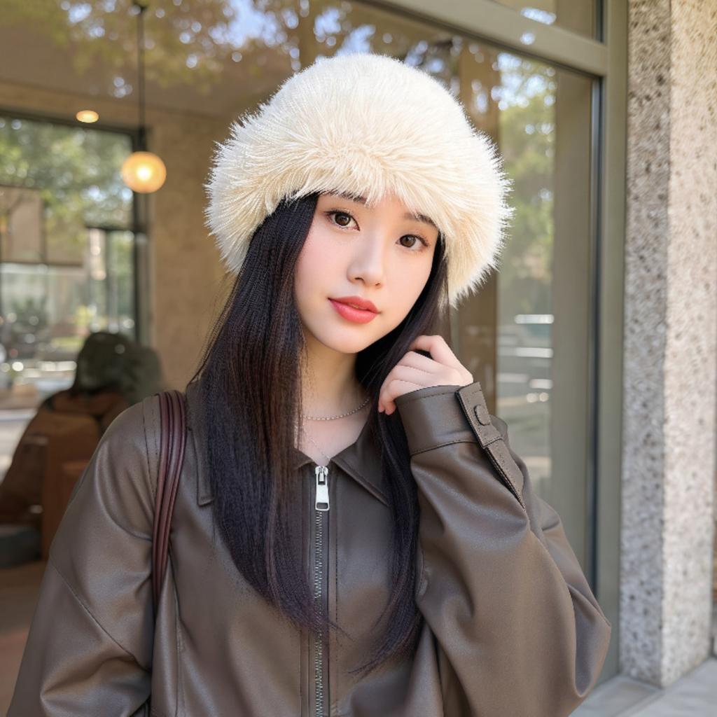 Women's Hat, Velvet, Thick, Windproof Hat, Cold Proof Hat, Warm Hat, Fisherman's Hat